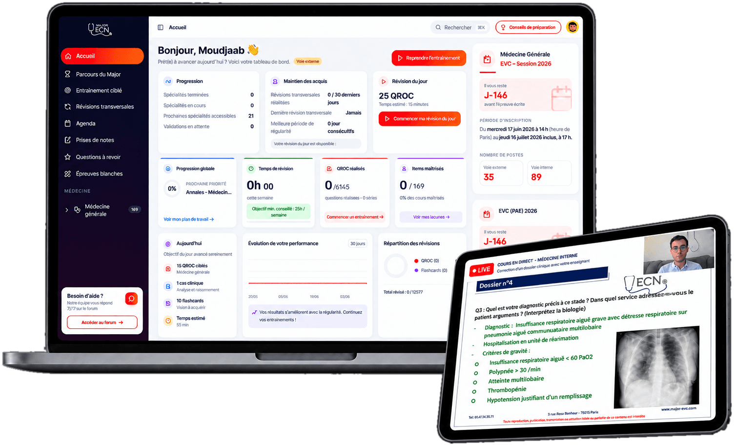 Plateforme Major ECN